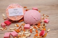 Raspberry with mandarine